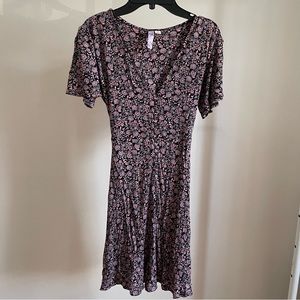 Vintage Inspired Paisley Summer Dress (S)